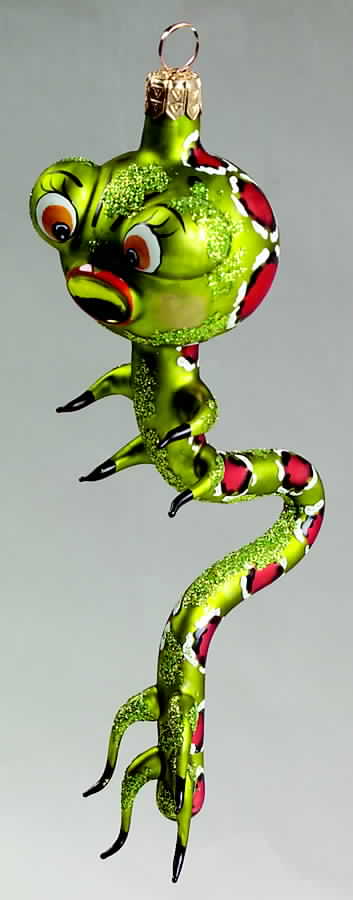 As Time Goes By Green Crawler - With Box 258 by Slavic Treasures-1
