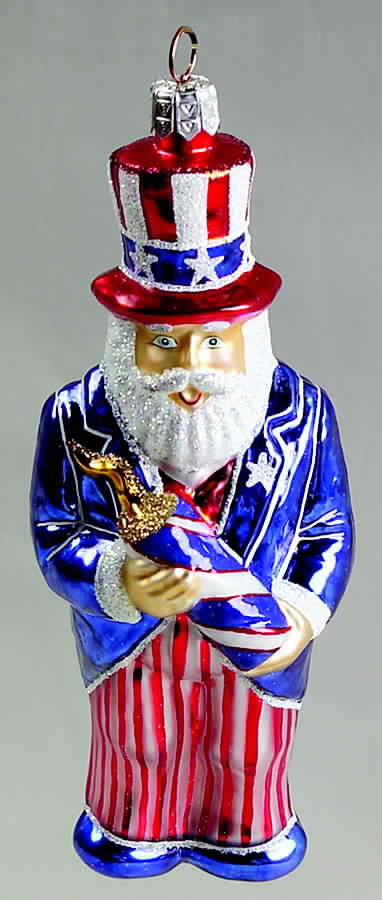 As Time Goes By Fireworks Santa - Boxed by Slavic Treasures-1