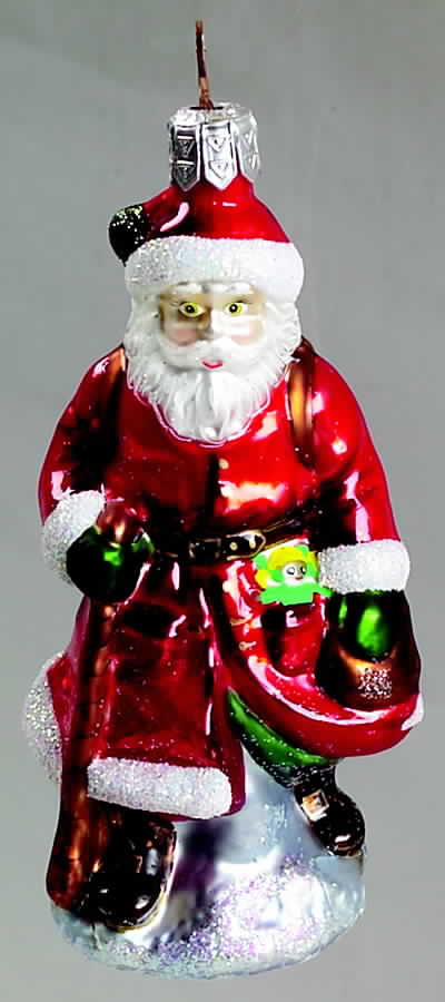 As Time Goes By Petite Claus-Red - No Box by Slavic Treasures-1