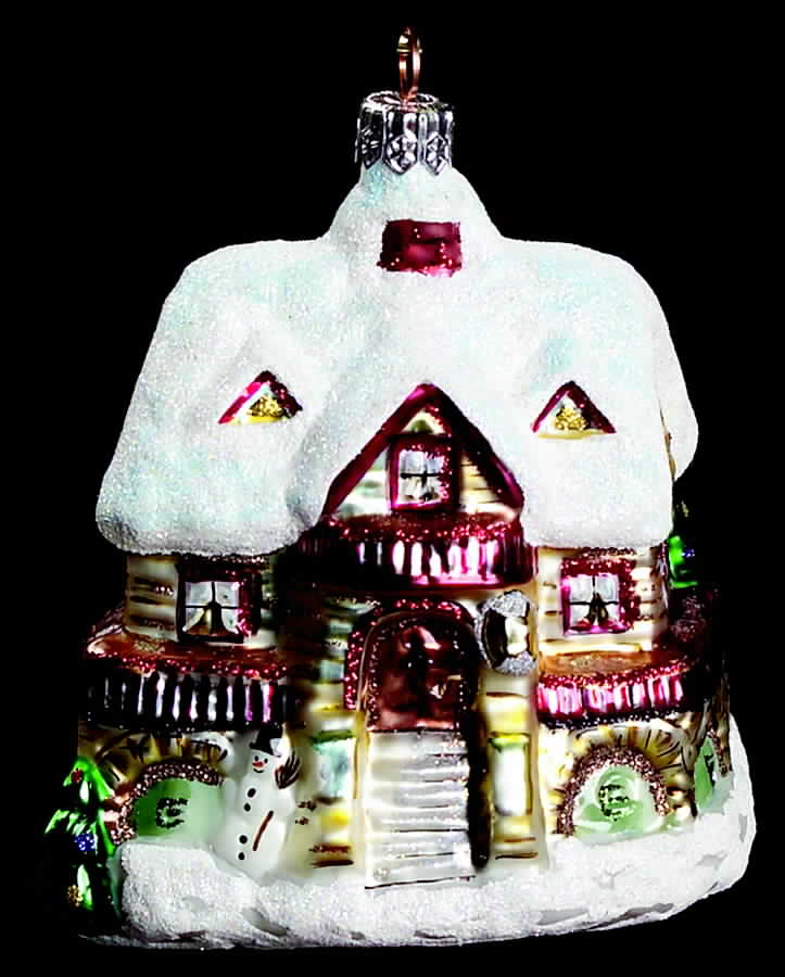 As Time Goes By Victorian Mansion - Boxed by Slavic Treasures-1