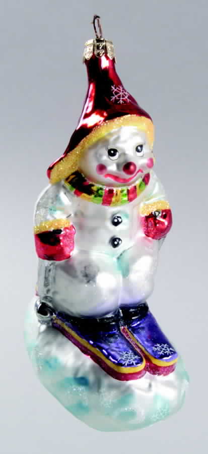 As Time Goes By Sashay Snowman - Boxed by Slavic Treasures-1
