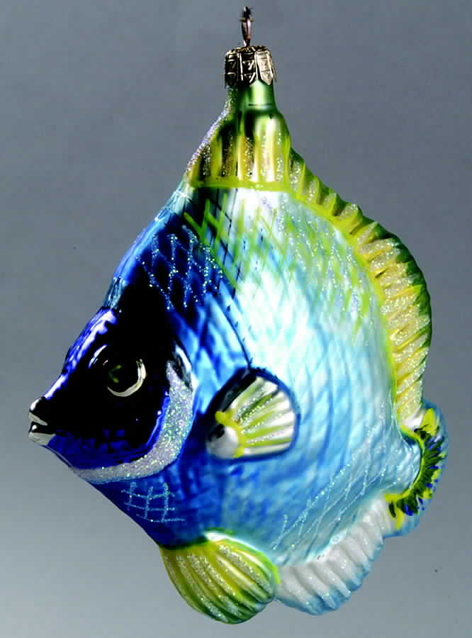 As Time Goes By Deep Sea I-Navy & Yellow - Boxed by Slavic Treasures-1