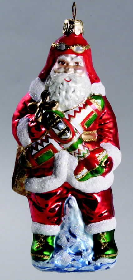 As Time Goes By Airplane Santa - No Box by Slavic Treasures-1