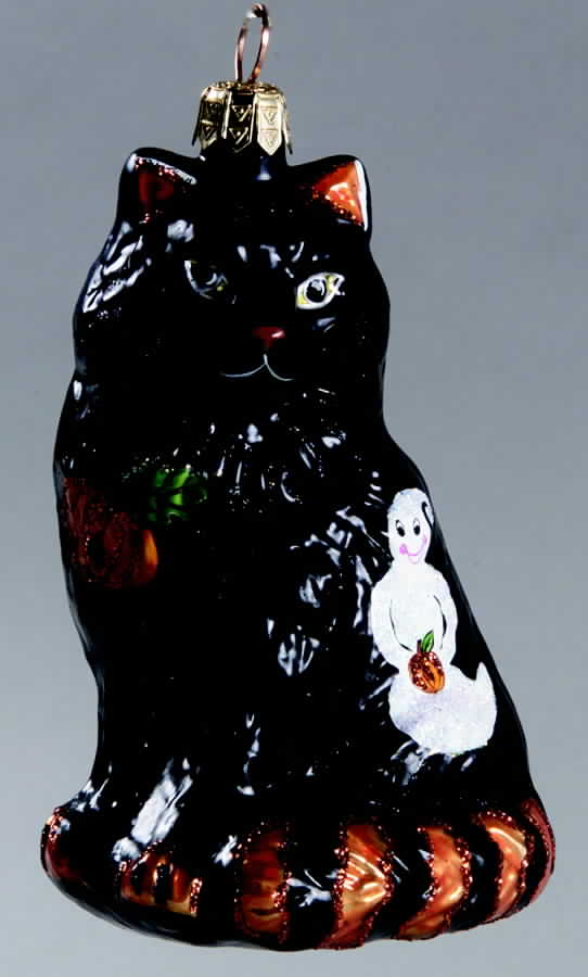 As Time Goes By Halloween Kitty-Standing - No Box by Slavic Treasures-1