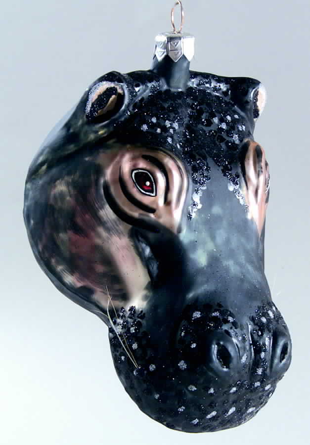 As Time Goes By Hippo Head - Boxed by Slavic Treasures-1