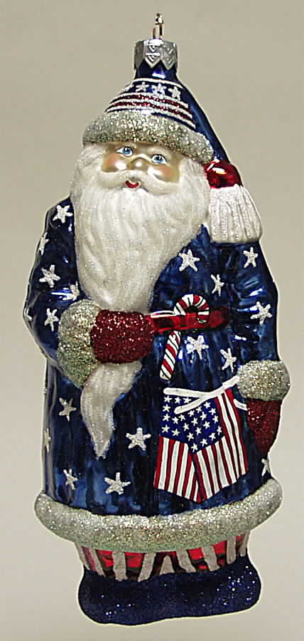 As Time Goes By Prestige Santa-Patriotic - No Box by Slavic Treasures-1