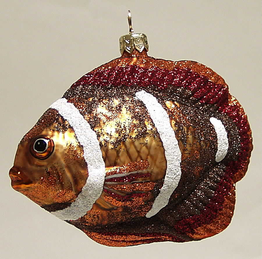 As Time Goes By Deep Sea Iii-Orange & White - Boxed by Slavic Treasures-1