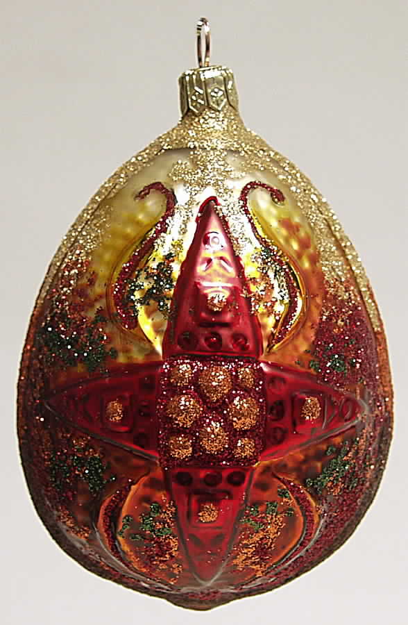 As Time Goes By Autumn Egg - With Box by Slavic Treasures-1
