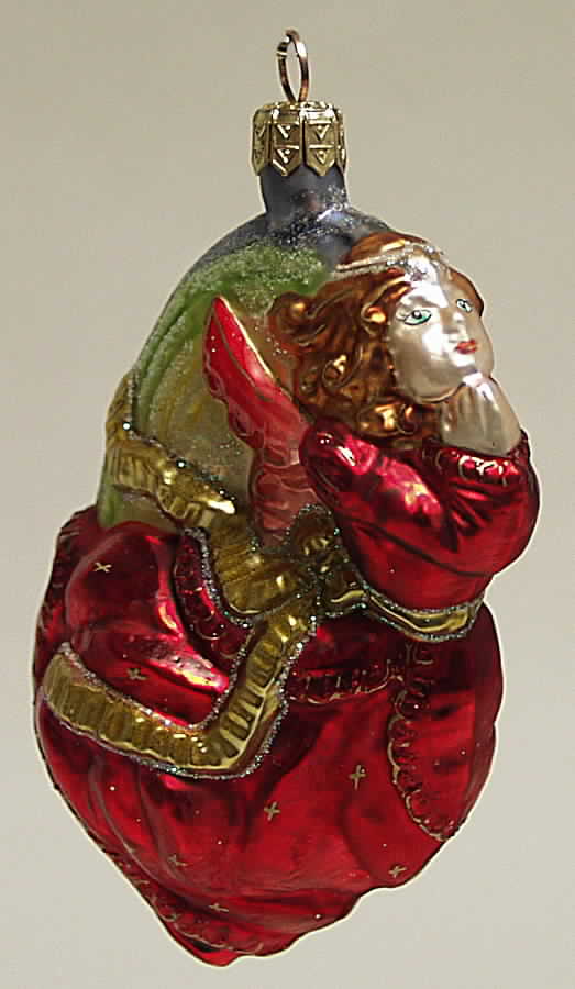 As Time Goes By Rainbow Flying Angel-Red - No Box by Slavic Treasures-1