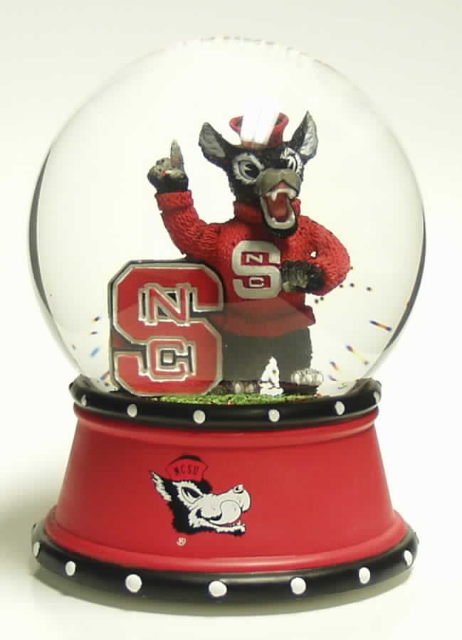 Collegiate Snowglobes Nc State Wolfpack Ii - No Box by Slavic Treasures-1