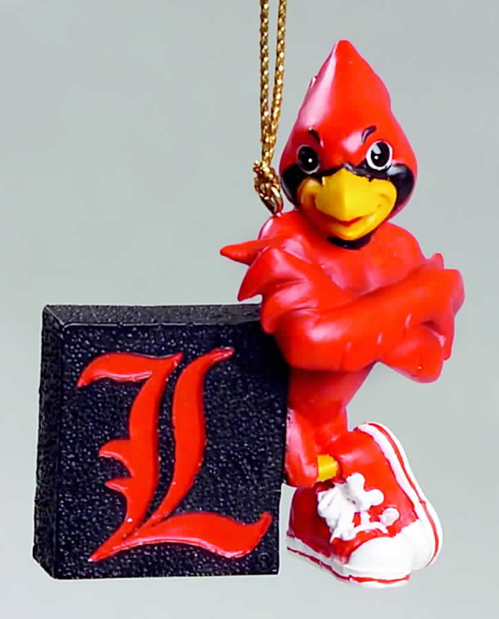 Collegiate Resin Ornaments Louisville Cardinals - No Box by Slavic Treasures-1