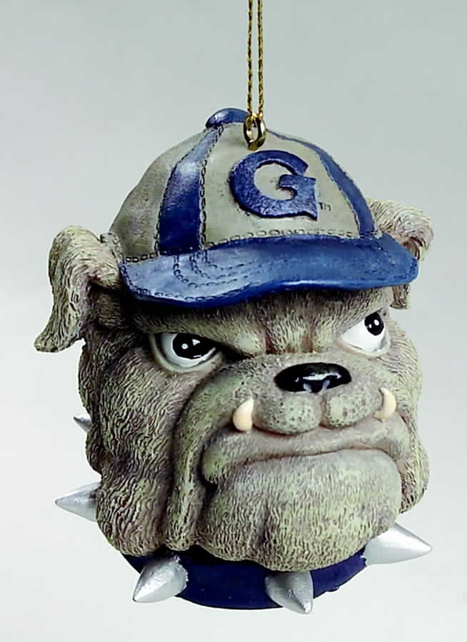 Collegiate Resin Ornaments Georgetown Hoyas - Boxed by Slavic Treasures-1
