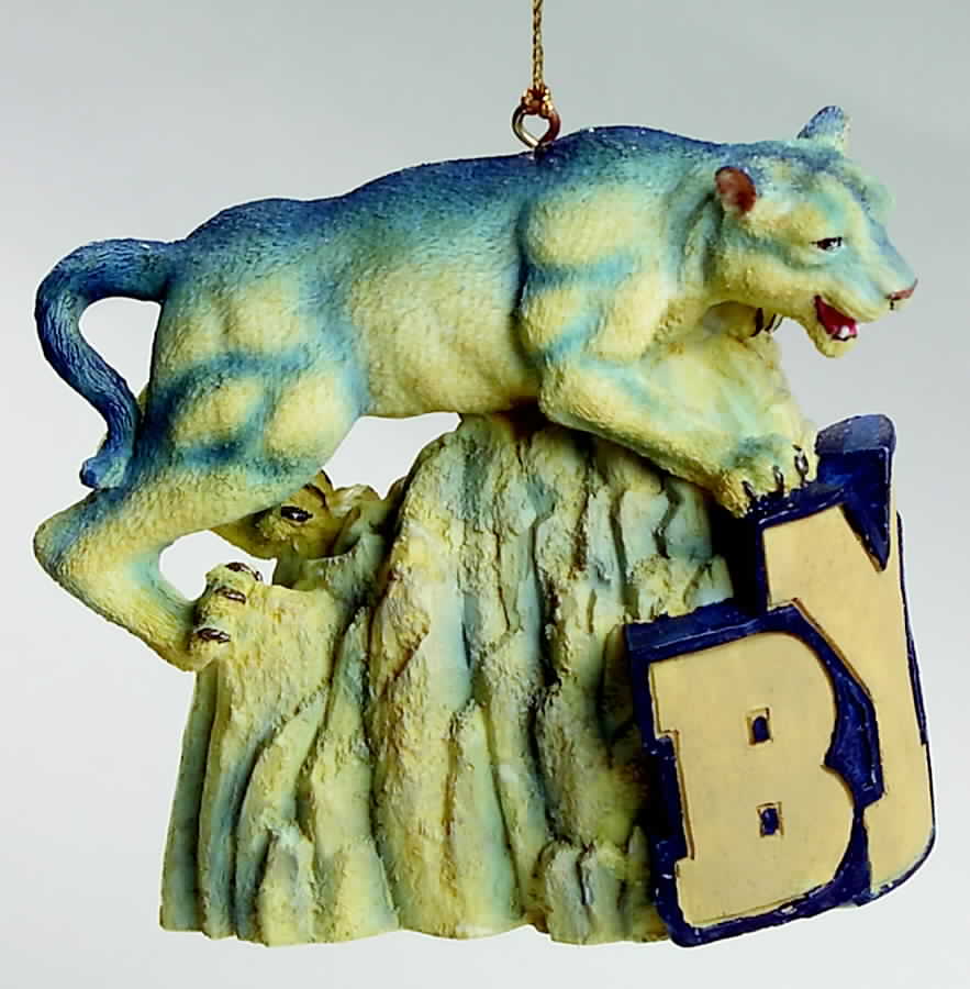 Collegiate Resin Ornaments Brigham Young Cougars - Boxed by Slavic Treasures-1
