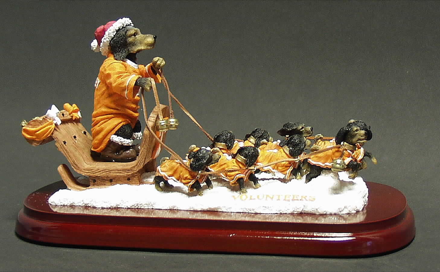 Holiday Sleigh-Figurine Tennesse Volunteers - Boxed by Slavic Treasures-1