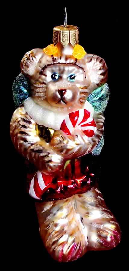 Asian Treasures-Ornament Flutter Bear - Boxed by Slavic Treasures-1
