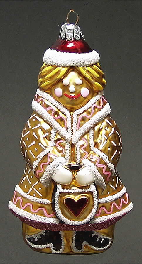 Classic Christmas Ginger Girl - Boxed by Slavic Treasures-1