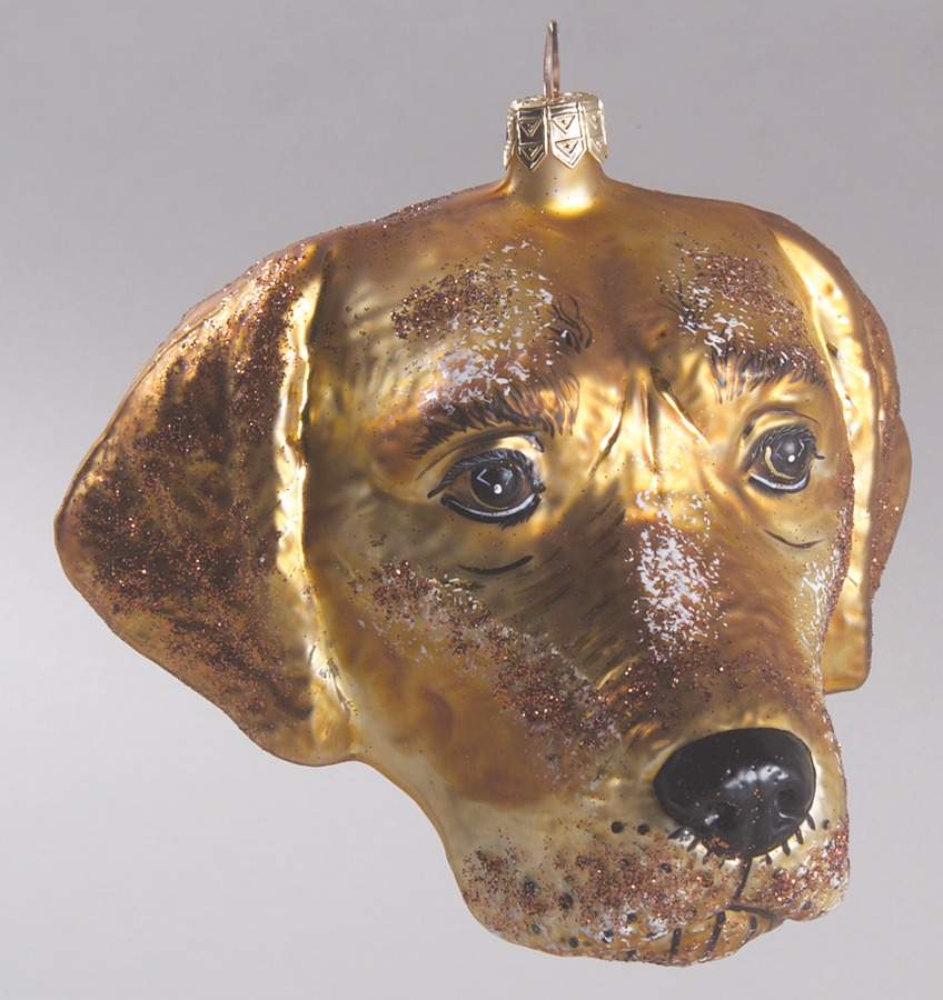 Dog Breed Ornaments Yellow Lab - No Box by Slavic Treasures-1