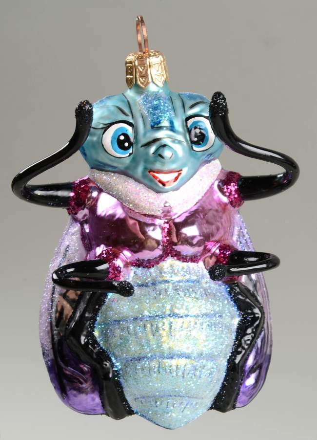 Way Out Bugs-Ornament Fly Boy - Boxed by Slavic Treasures-1