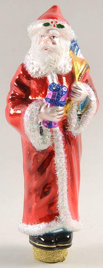 Ornaments On The Tree-Christmas Tree Father Christmas Tree Topper - Boxed by Spode-1
