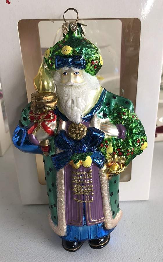 Ornaments On The Tree-Christmas Tree Bountiful Father Christmas - No Box by Spode-1