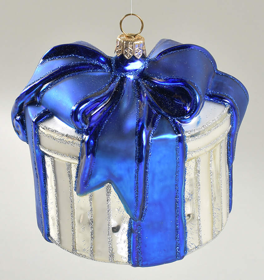 Ornaments On The Tree-Christmas Tree Perfect Present-Blue And Silver - Boxed by Spode-1