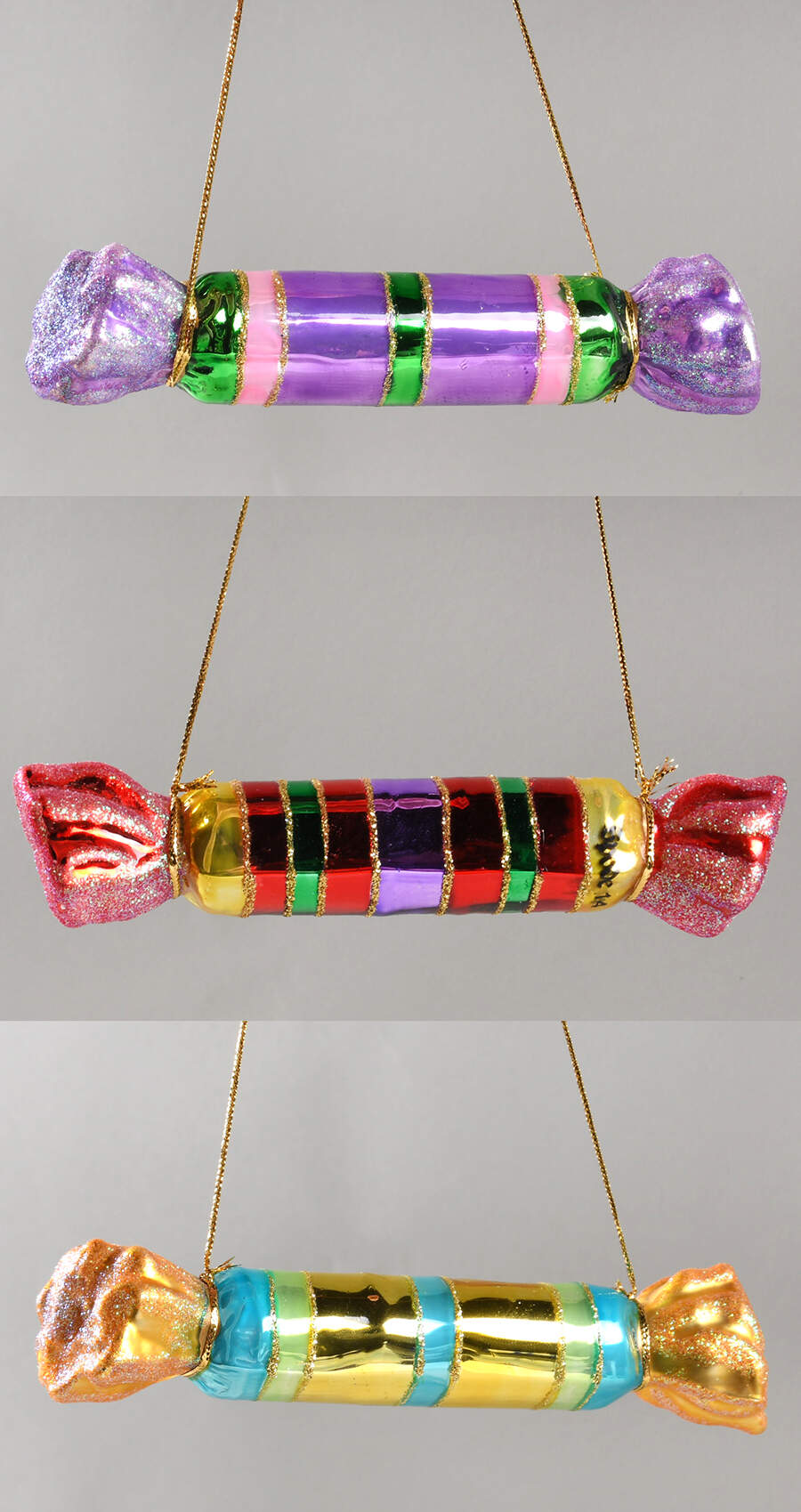 Ornaments On The Tree-Christmas Tree Christmas Crackers (Set Of 3) - Boxed by Spode-1