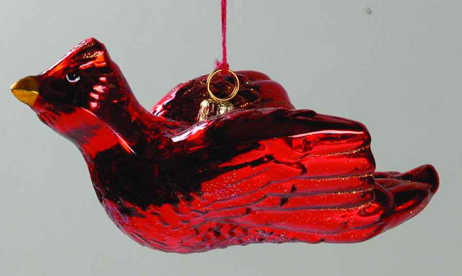 Ornaments On The Tree-Christmas Tree Red Bird Flying - Boxed by Spode-1