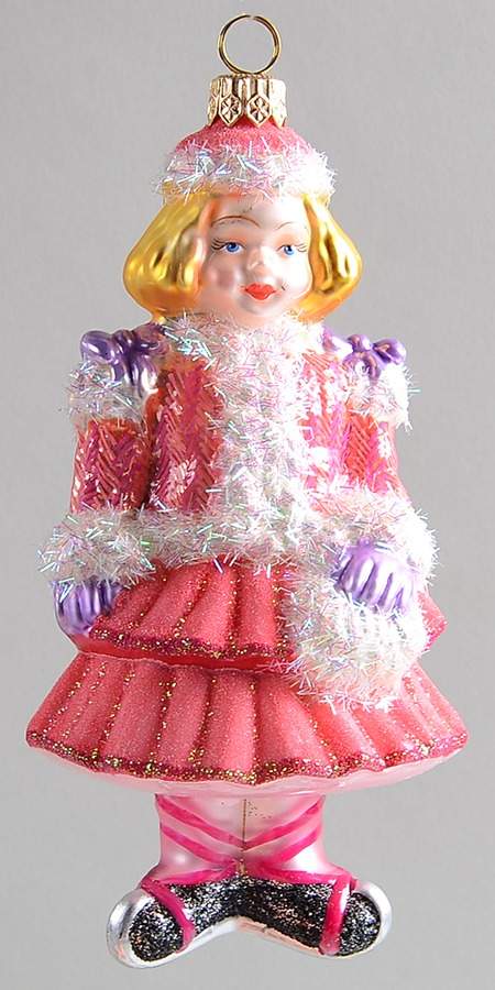 Ornaments On The Tree-Christmas Tree Sophie-Pink Doll - Boxed by Spode-1