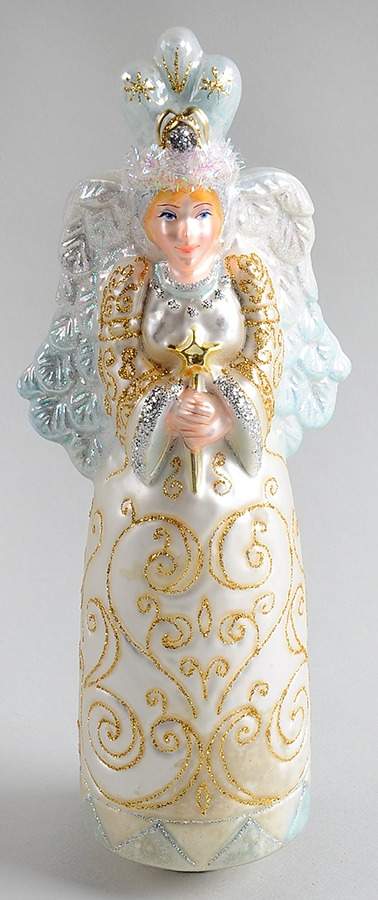 Ornaments On The Tree-Christmas Tree Queen Victoria Tree Topper - No Box by Spode-1