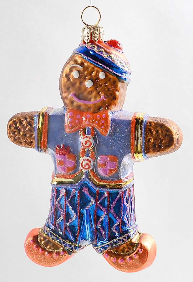 Ornaments On The Tree-Christmas Tree Gingerbread Boy - Boxed by Spode-1