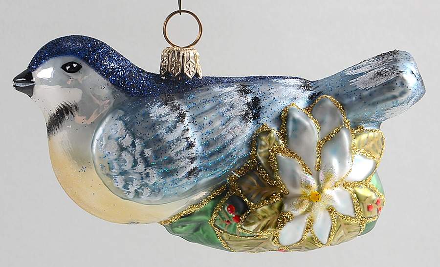 Ornaments On The Tree-Christmas Tree Chickadee - Boxed by Spode-1