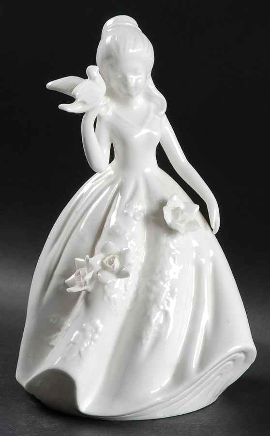 Sadek Figurines Girl W/ Dove - Boxed by Sadek-1