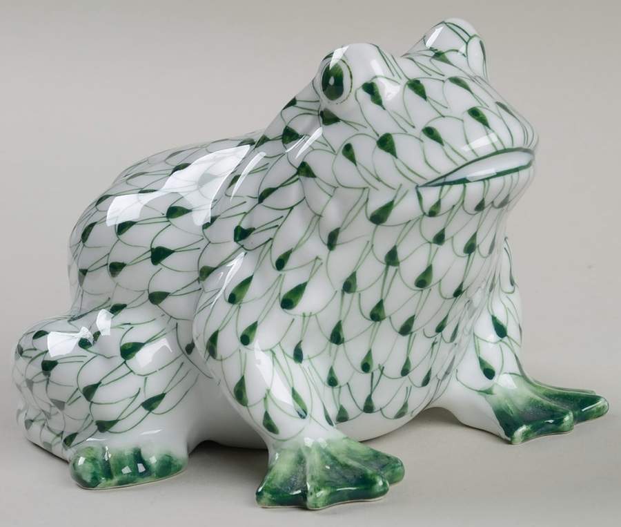Sadek Fishnet Animals Frog-Green - Boxed by Sadek-1