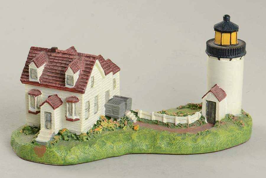 Limited Edition Lighthouses Goat Island, Me - Boxed by Spoontiques-1