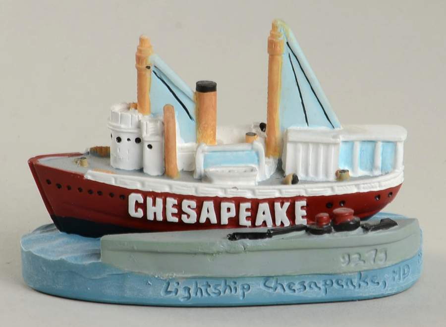 Limited Edition Lighthouses Lightship Chesapeake, Md - Boxed by Spoontiques-1