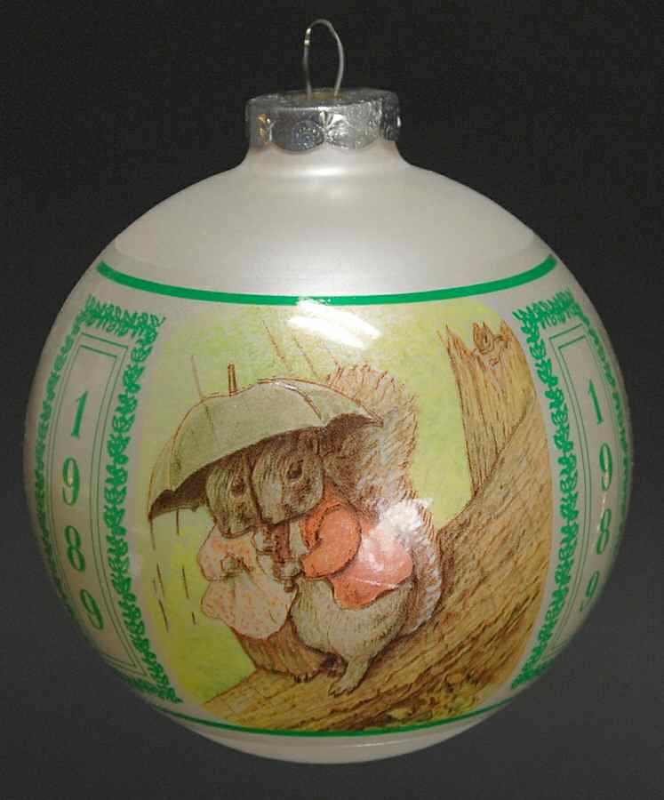 Beatrix Potter Annual Christmas Ornament Timmy Tiptoes - Boxed by Schmid-1