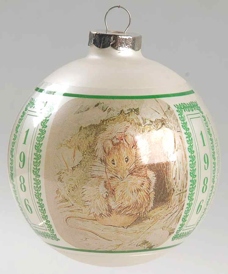 Beatrix Potter Annual Christmas Ornament Tale Of Flopsy Bunnies - Boxed by Schmid-1