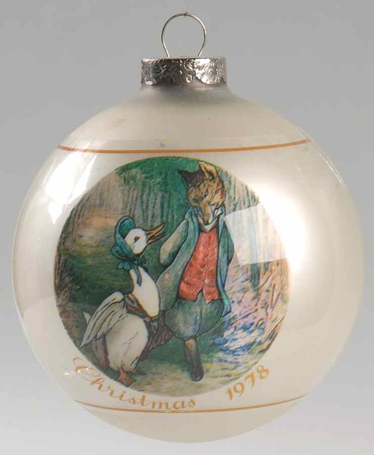 Beatrix Potter Annual Christmas Ornament Jemima Puddle-Duck - Boxed by Schmid-1