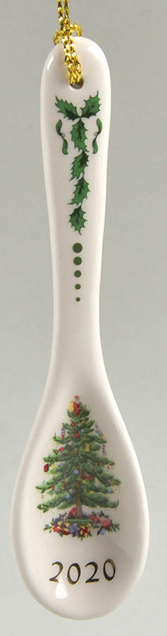 Christmas Tree Annual Spoon Ornament 2020 Spoon - No Box by Spode-1