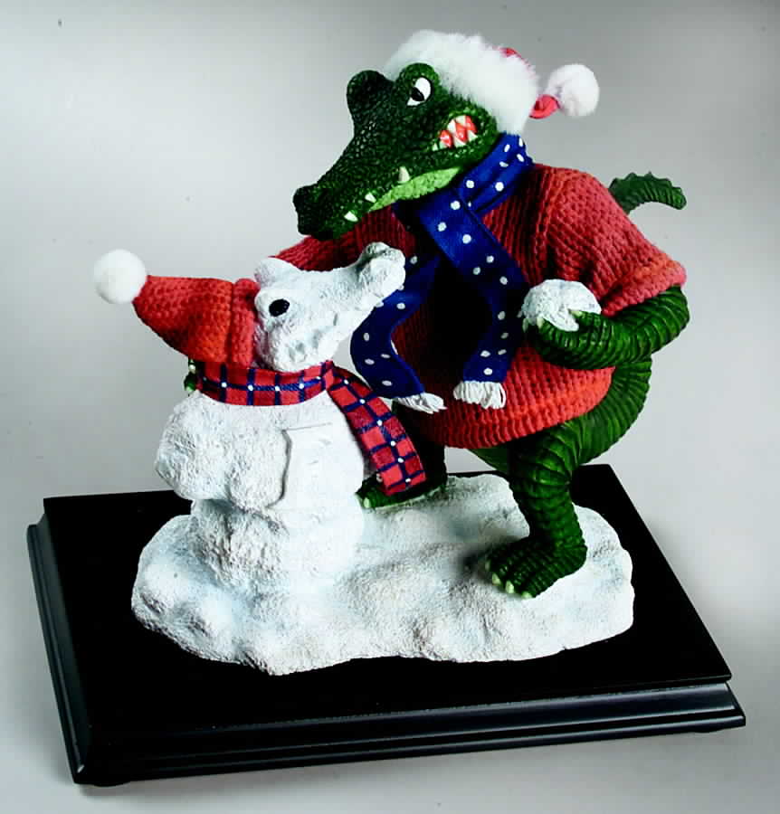 Snow Mascot Figurines Florida Gators - Boxed by Slavic Treasures-1