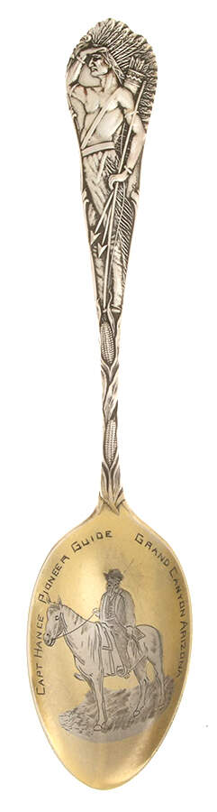 Shepard Souvenir Spoons & Forks American Indian-Grand Canyon - No Box by Shepard Mfg Co-1