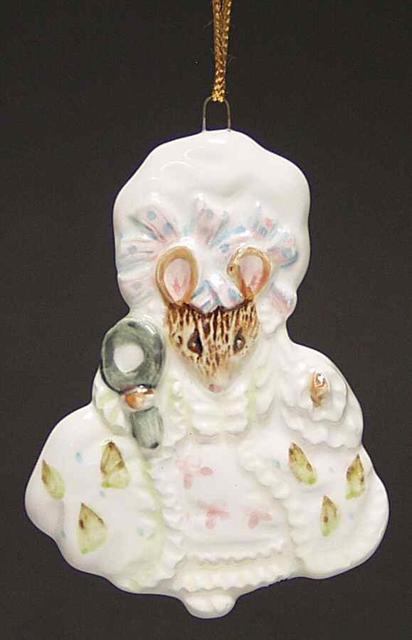 Beatrix Potter Ornaments Lady Mouse - No Box by Schmid-1