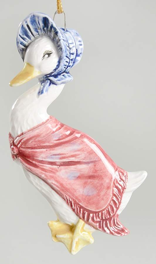 Beatrix Potter Ornaments Jemima Puddle Duck - No Box by Schmid-1