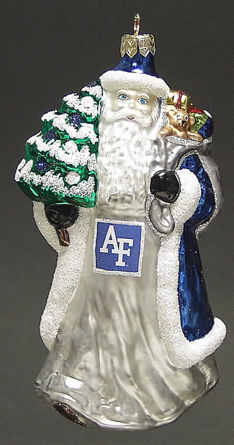 University Santa Ornaments Air Force Academy Falcons - Boxed by Slavic Treasures-1