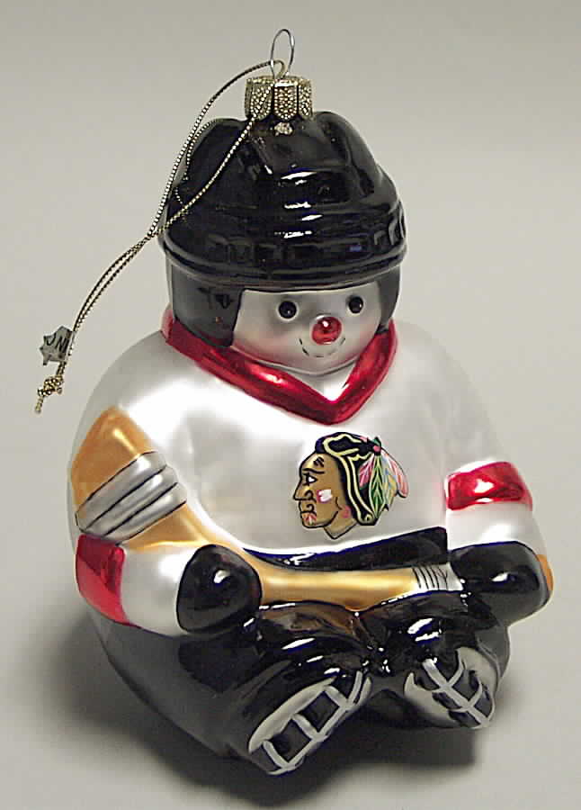 NHL Snowflake Friends Chicago Blackhawks - No Box by Scottish Christmas-1