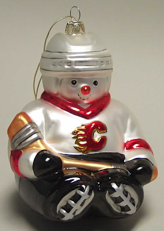 NHL Snowflake Friends Calgary Flames - No Box by Scottish Christmas-1