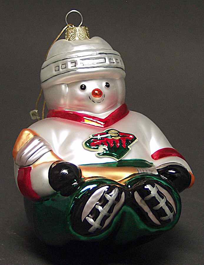 NHL Snowflake Friends Minnesota Wild - No Box by Scottish Christmas-1