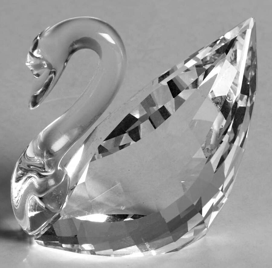 Society Member Renewal Gifts 1996-New Member Swan - Boxed by Swarovski-1