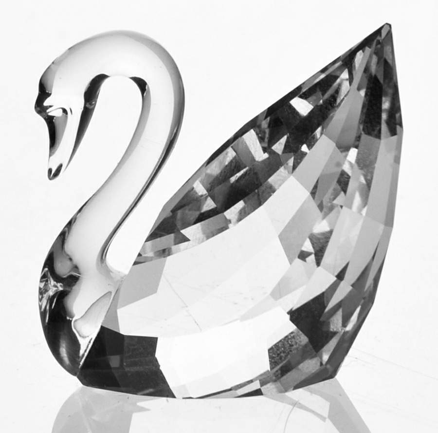 Society Member Renewal Gifts 1995-Scs Renewal Swan - Boxed by Swarovski-1