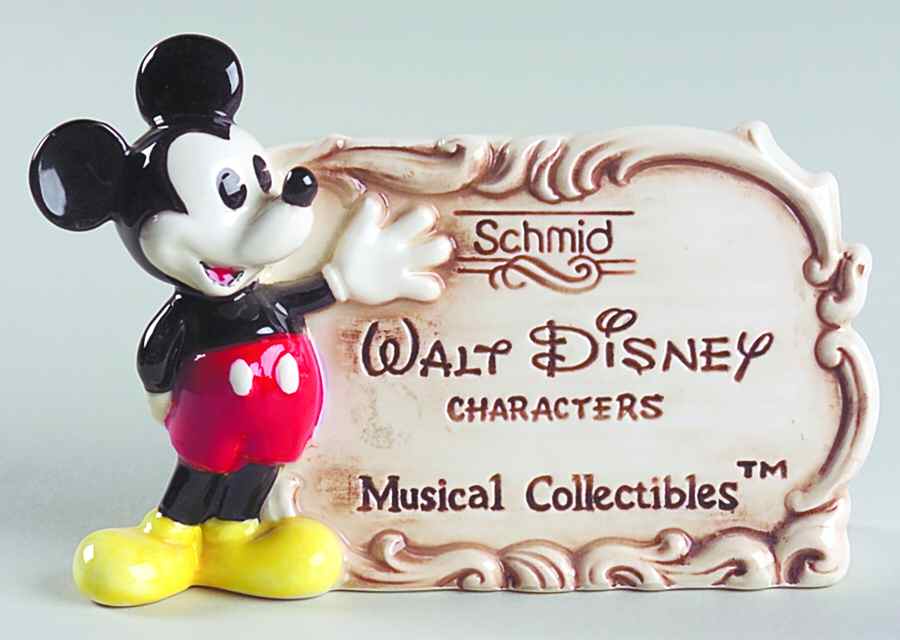 Advertising Signs Micky Mouse/Musical Collectibles - Advertising Signs by Schmid-1